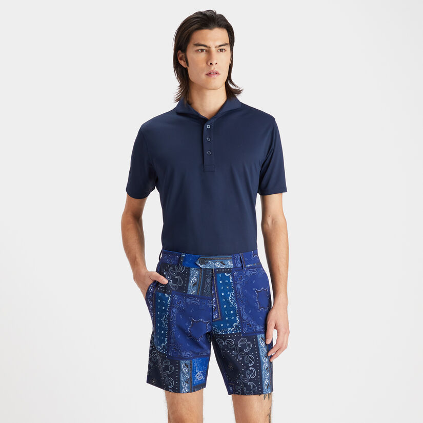 BANDANA PRINT MAVERICK 4-WAY STRETCH 8" INSEAM SHORT image number 3
