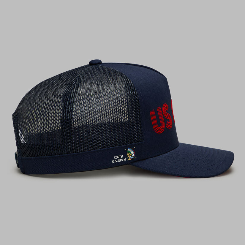 2026 U.S. OPEN RETRO TRUCKER HAT image number 6