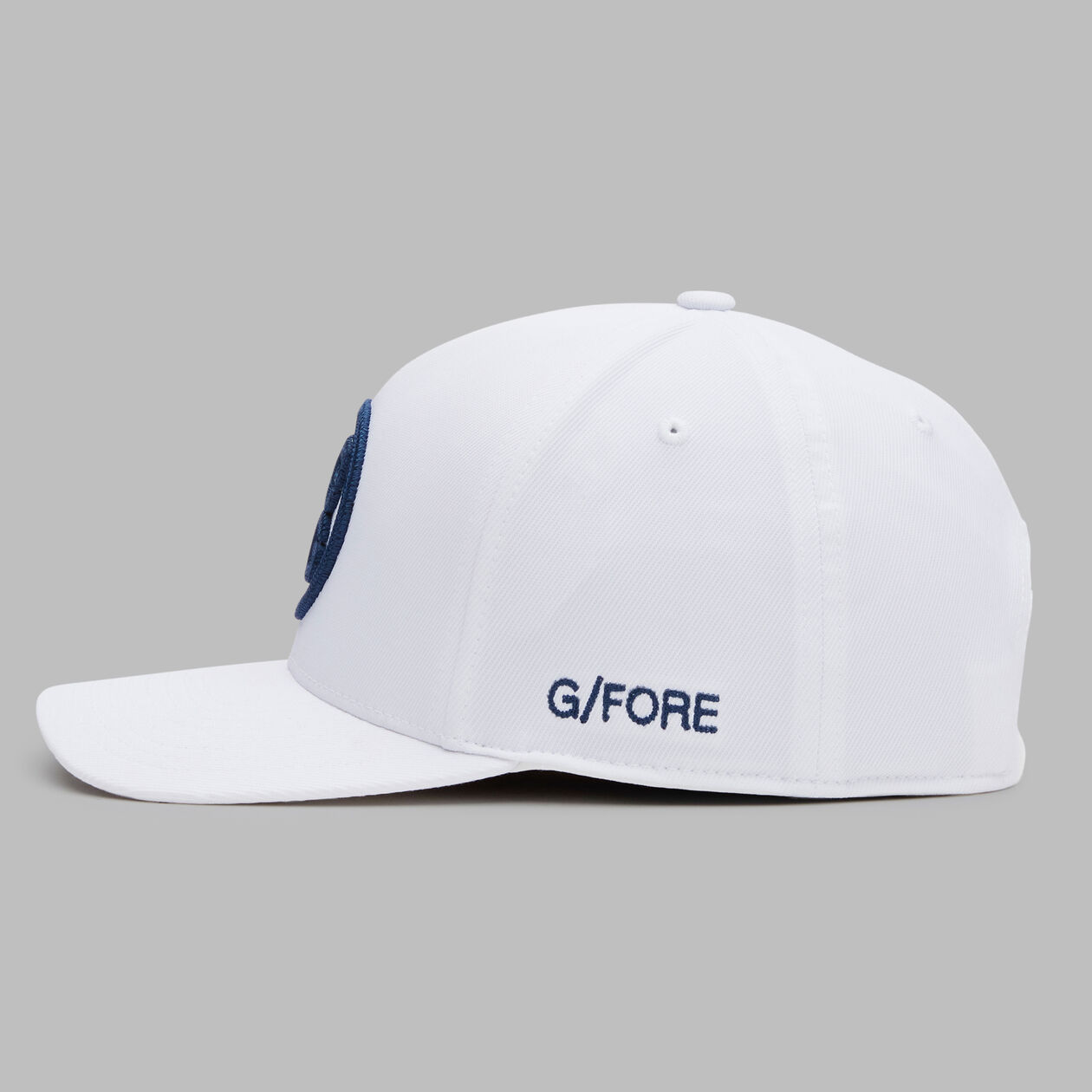 G/FORE White Cap with Black Lettering G/FORE COLLAB PROTOCONCEPT CAP – Premium Custom Golf Clubs  main image 2