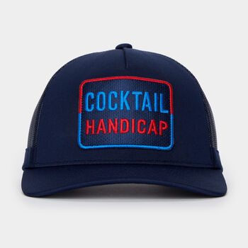 COCKTAIL HANDICAP INTERLOCK KNIT TRUCKER HAT