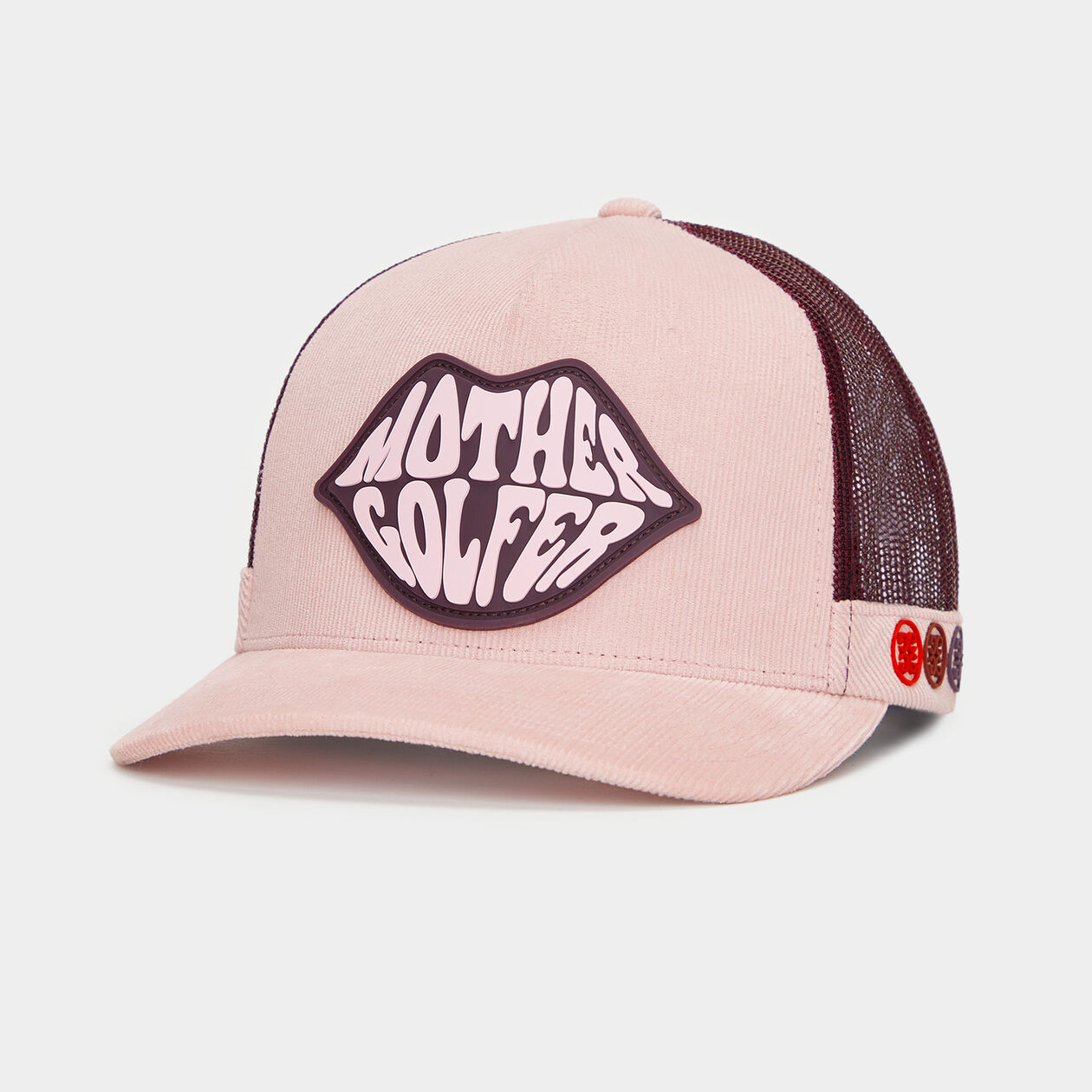 MOTHER GOLFER COTTON CORDUROY TRUCKER HAT |WOMEN