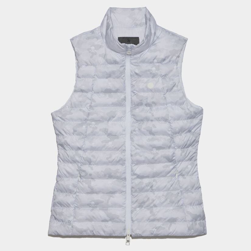 ICON CAMO PUFFER VEST image number 1
