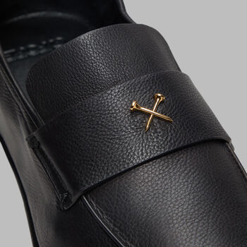 MEN'S METAL TEES LEATHER FLEX LOAFER