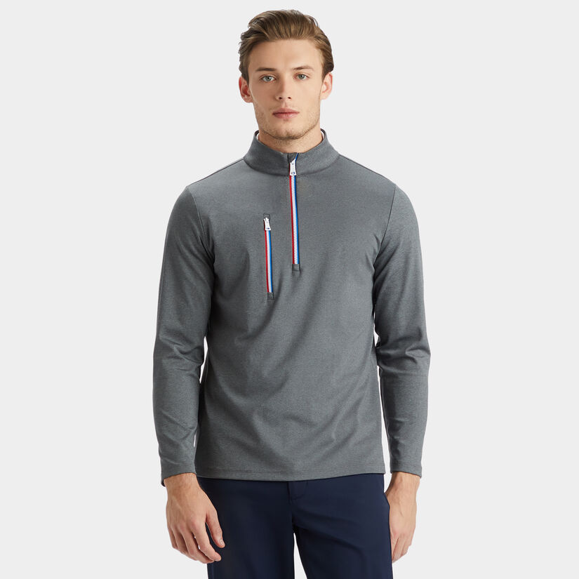DAYTONA MÉLANGE TECH INTERLOCK PULLOVER image number 3