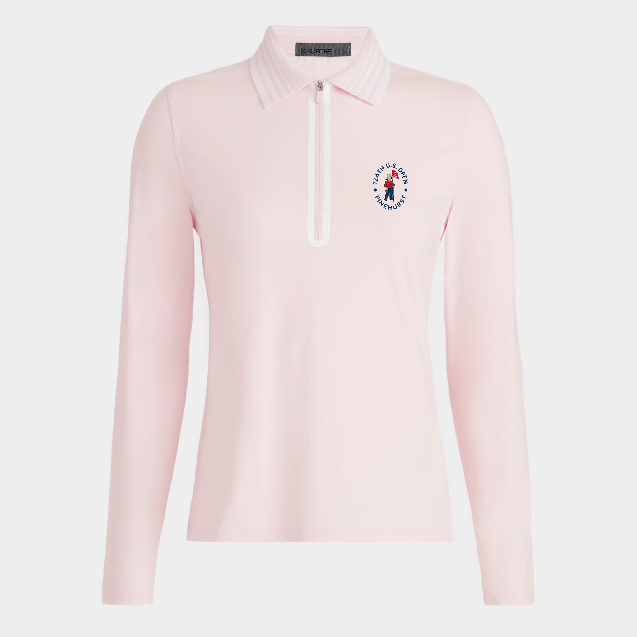 Limited Edition 2024 U.S. Open SILKY TECH NYLON ZIP POLO WOMEN S