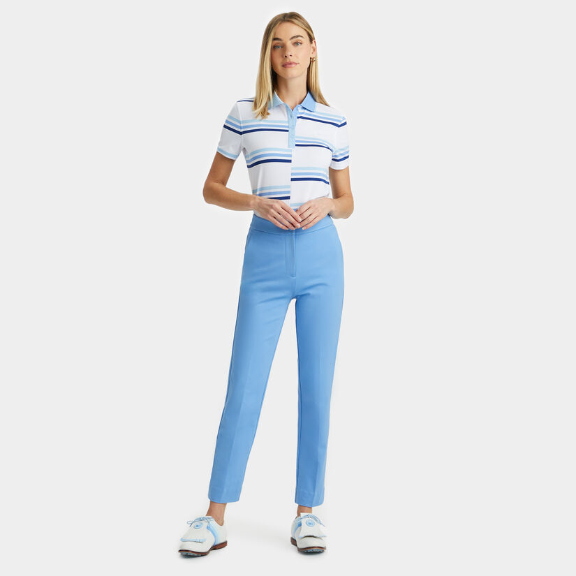 OFFSET GRADIENT STRIPE TECH JERSEY POLO image number 3