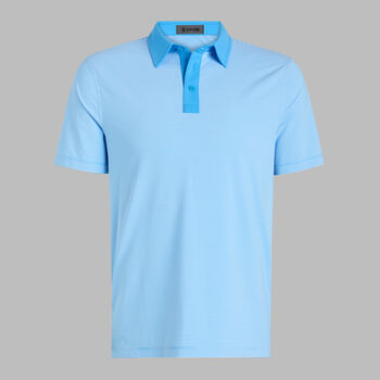 FEEDER STRIPE FINE TECH JERSEY POLO