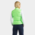 CIRCLE G'S COATED NYLON QUILTED PUFFER VEST image number 5