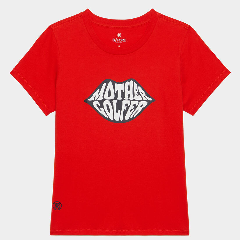 MOTHER GOLFER COTTON TEE image number 1