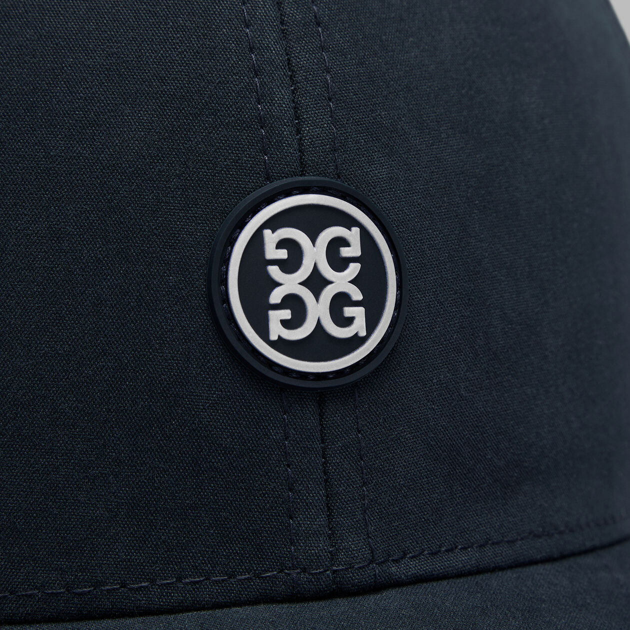 WAXED WOVEN COTTON RELAXED FIT SNAPBACK HAT |MEN