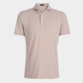 FEEDER STRIPE TECH PIQUÉ MODERN SPREAD COLLAR POLO image number 1