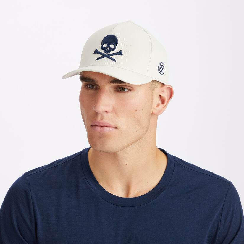 SKULL & T'S STRETCH TWILL SNAPBACK HAT image number 7