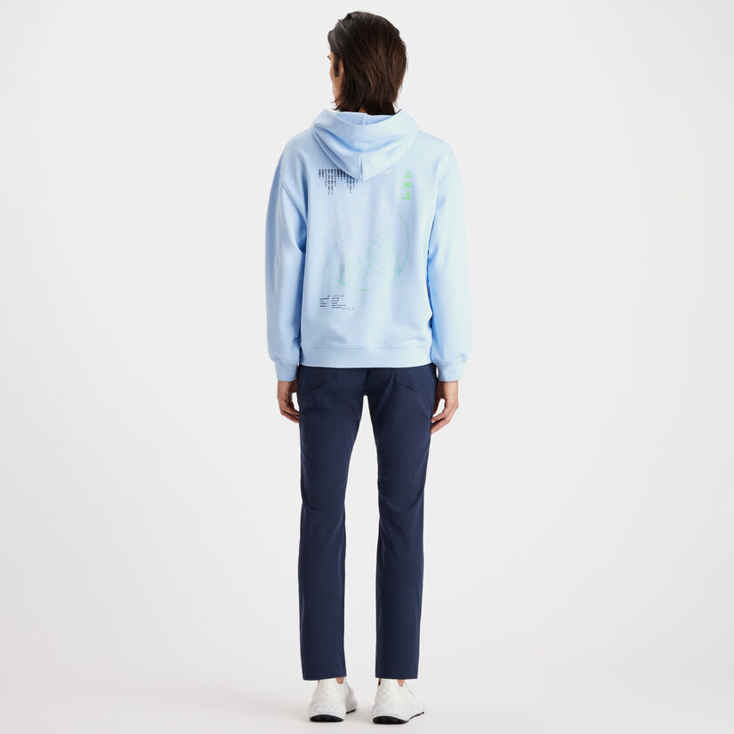 WORLDWIDE UNISEX OVERSIZED FRENCH TERRY HOODIE image number 6