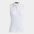 EMBROIDERED TECH PIQUÉ SLEEVELESS POLO image number 1