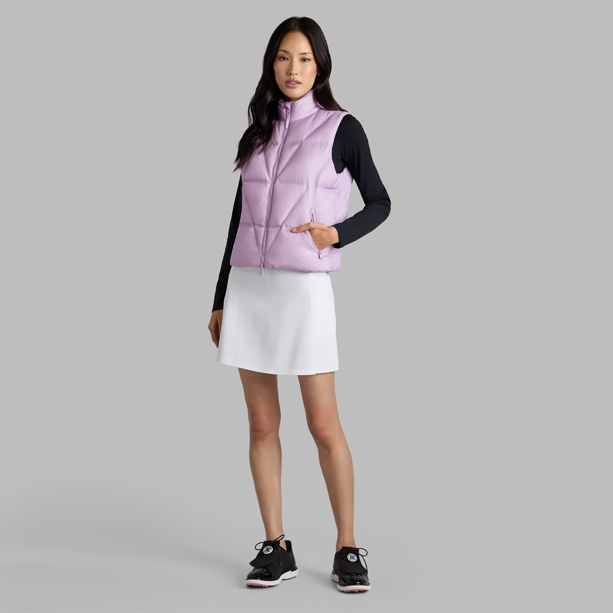 ジャケット・アウター gap y2k fur down vest Puffer Vests | Gap Factory