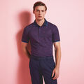 G/FORE SCRIPT STRIPE BANDED SLEEVE TECH PIQUÉ POLO image number 2