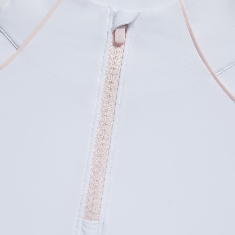 SUN SHIELD SILKY TECH NYLON QUARTER ZIP LAYER image number 6
