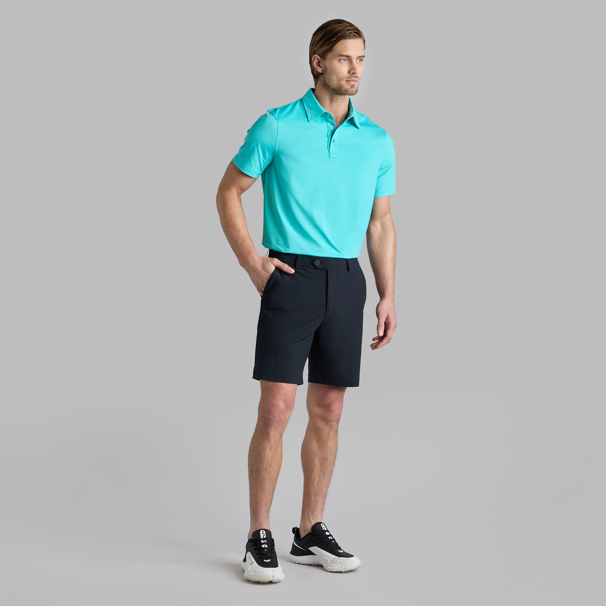 MÉLANGE ICE NYLON POLO