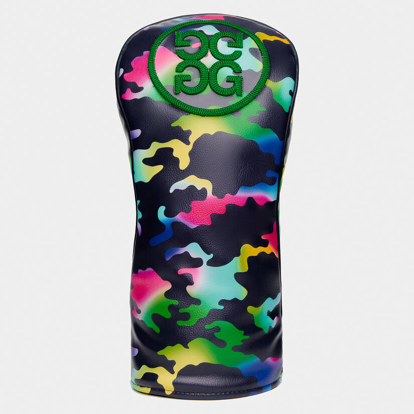 CIRCLE G'S COLOUR BLEND CAMO DRIVER HEADCOVER image number 1