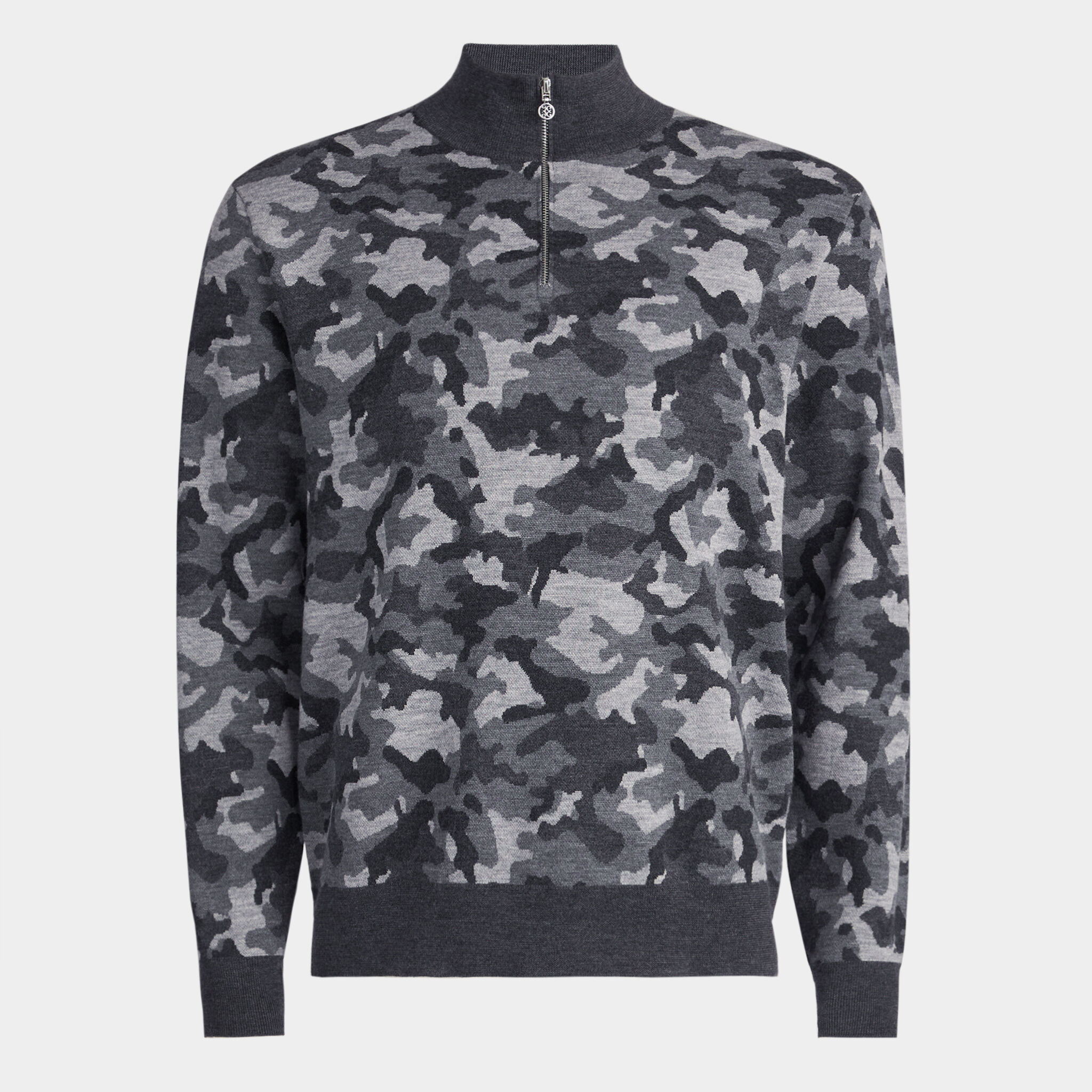 Grey new arrivals camo sweater