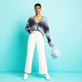 OMBRÉ MERINO WOOL CARDIGAN image number 2