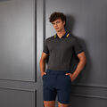 G/FORE QUARTER ZIP RIB COLLAR TECH JERSEY SLIM FIT POLO image number 2