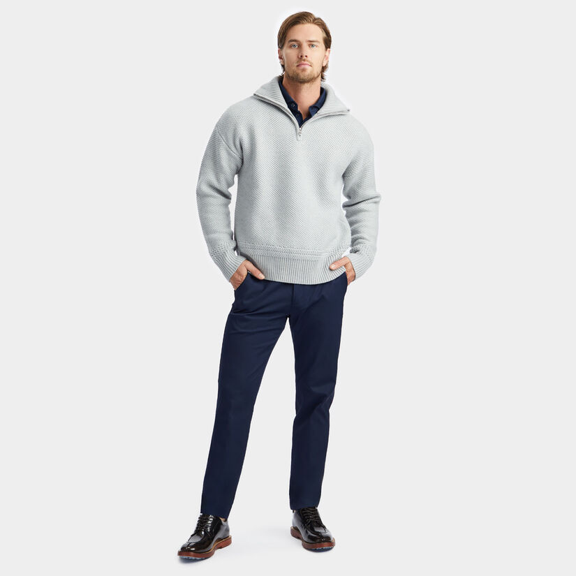 3 quarter zip on sale sweater