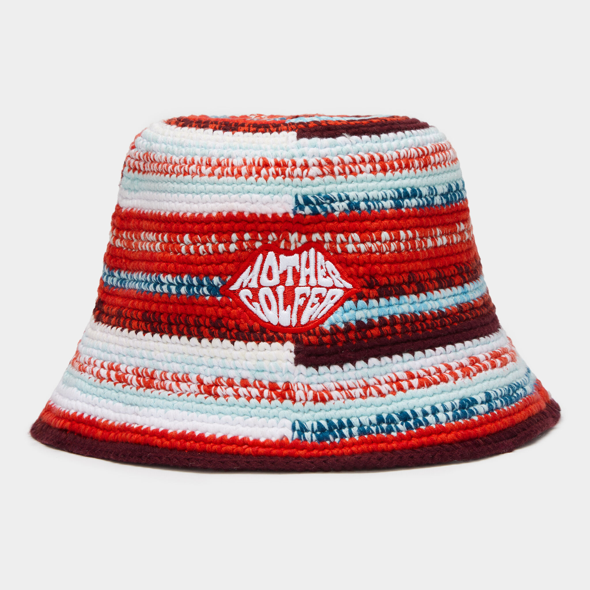 LIMITED EDITION OFFSET STRIPE CROCHET MOTHER GOLFER BUCKET HAT | WOMEN'S  HATS | G/FORE