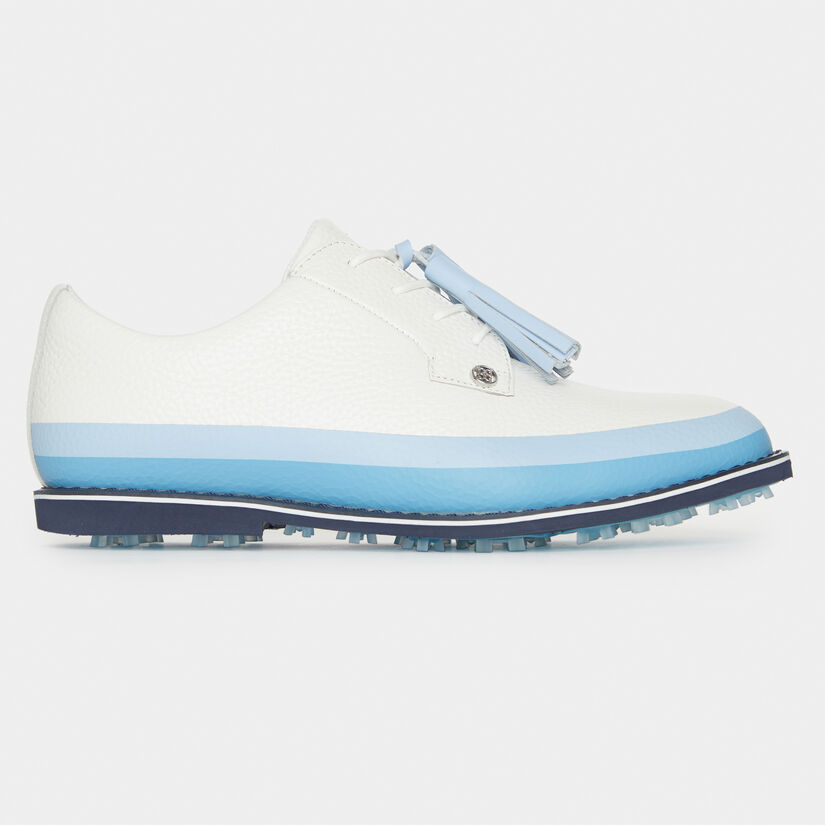 WOMEN'S GALLIVANTER PEBBLE LEATHER TUXEDO GOLF SHOE image number 1