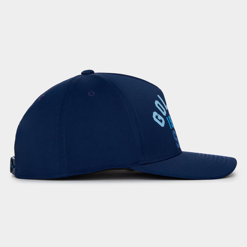 GOLFING IS THE SH*T TWILL SNAPBACK HAT image number 3