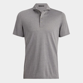 RIB GUSSET TECH PIQUÉ MODERN SPREAD COLLAR POLO