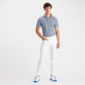 FEEDER STRIPE MODERN SPREAD COLLAR TECH PIQUÉ SLIM FIT POLO image number 4