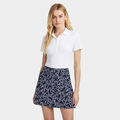 STARDUST SILKY TECH NYLON A-LINE SKORT image number 3