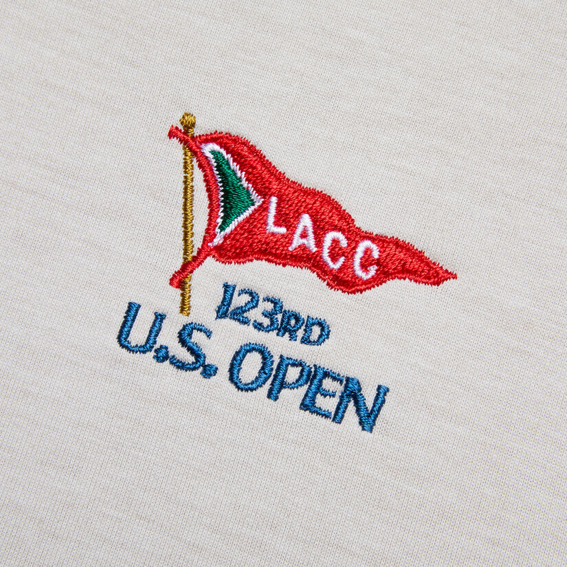 LIMITED EDITION U.S. OPEN MÉLANGE LUXE QUARTER ZIP MID LAYER image number 5
