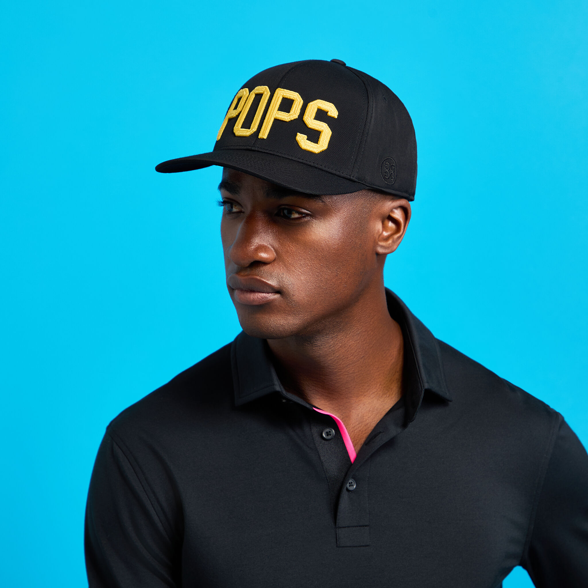 G/FORE ブラックキャップ ニューヨーク限定 USモデル 2025 U.S. OPEN XL POPS HAT | MEN'S HATS | G/FORE