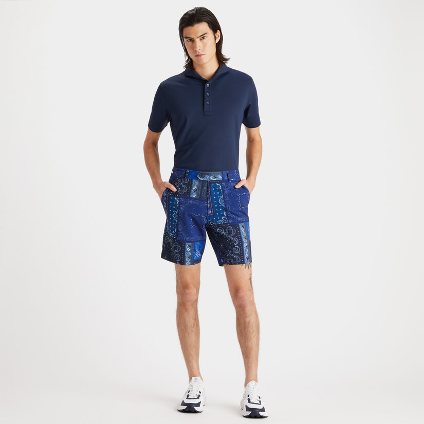 BANDANA PRINT MAVERICK 4-WAY STRETCH 8" INSEAM SHORT image number 4