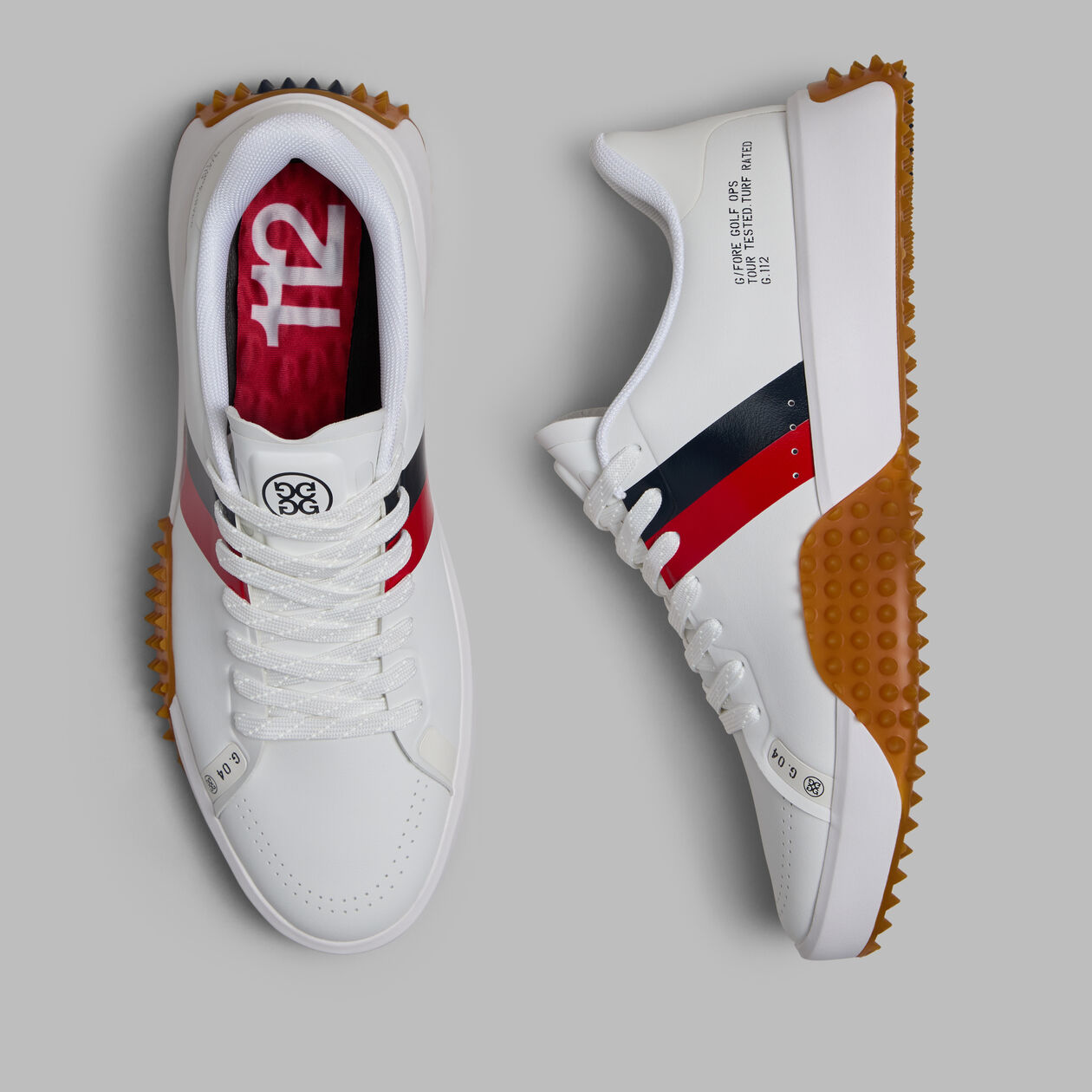 G.112 STRIPE GOLF SHOE
