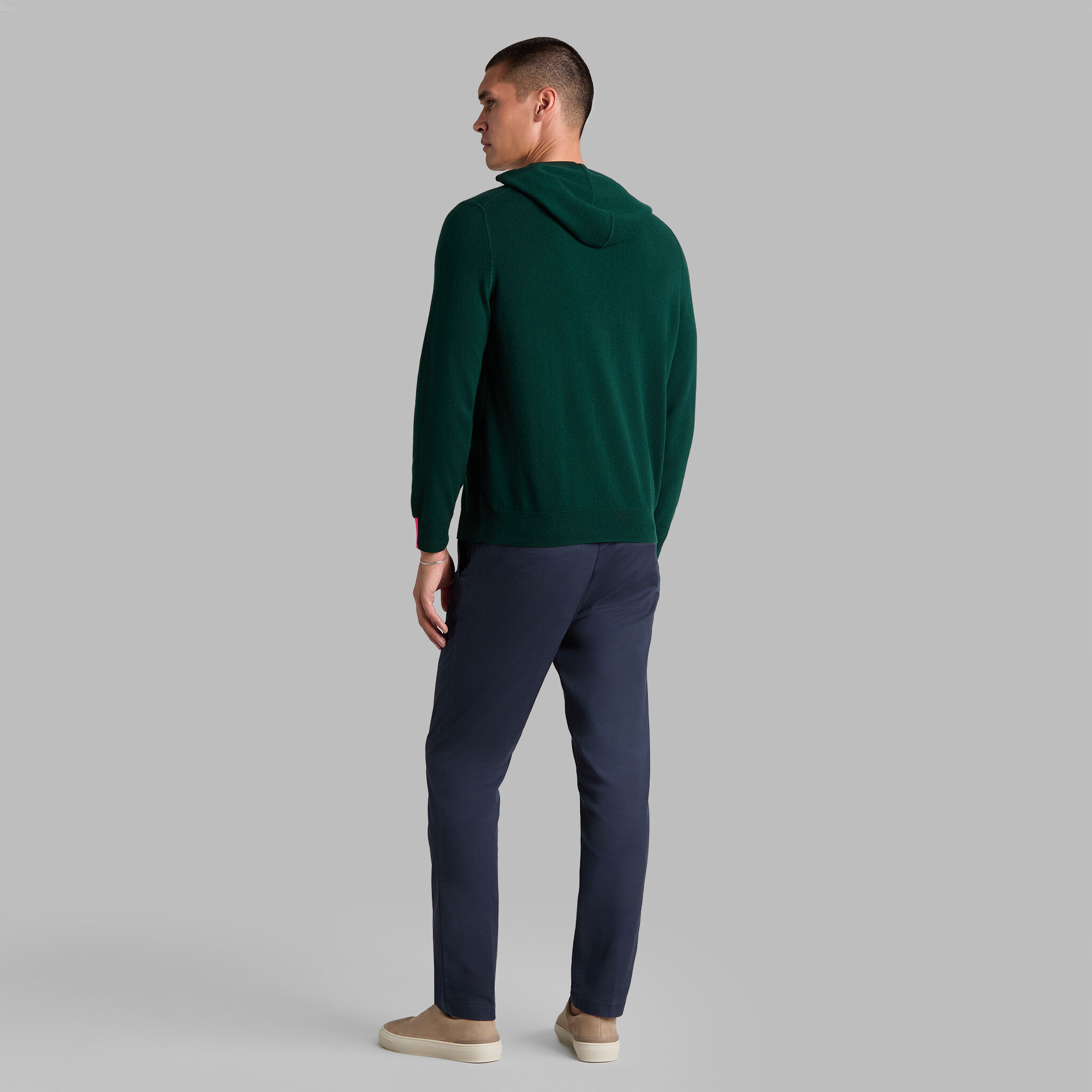 CASHMERE HOODED SWEATER | MEN'S SWEATERS | G/FORE