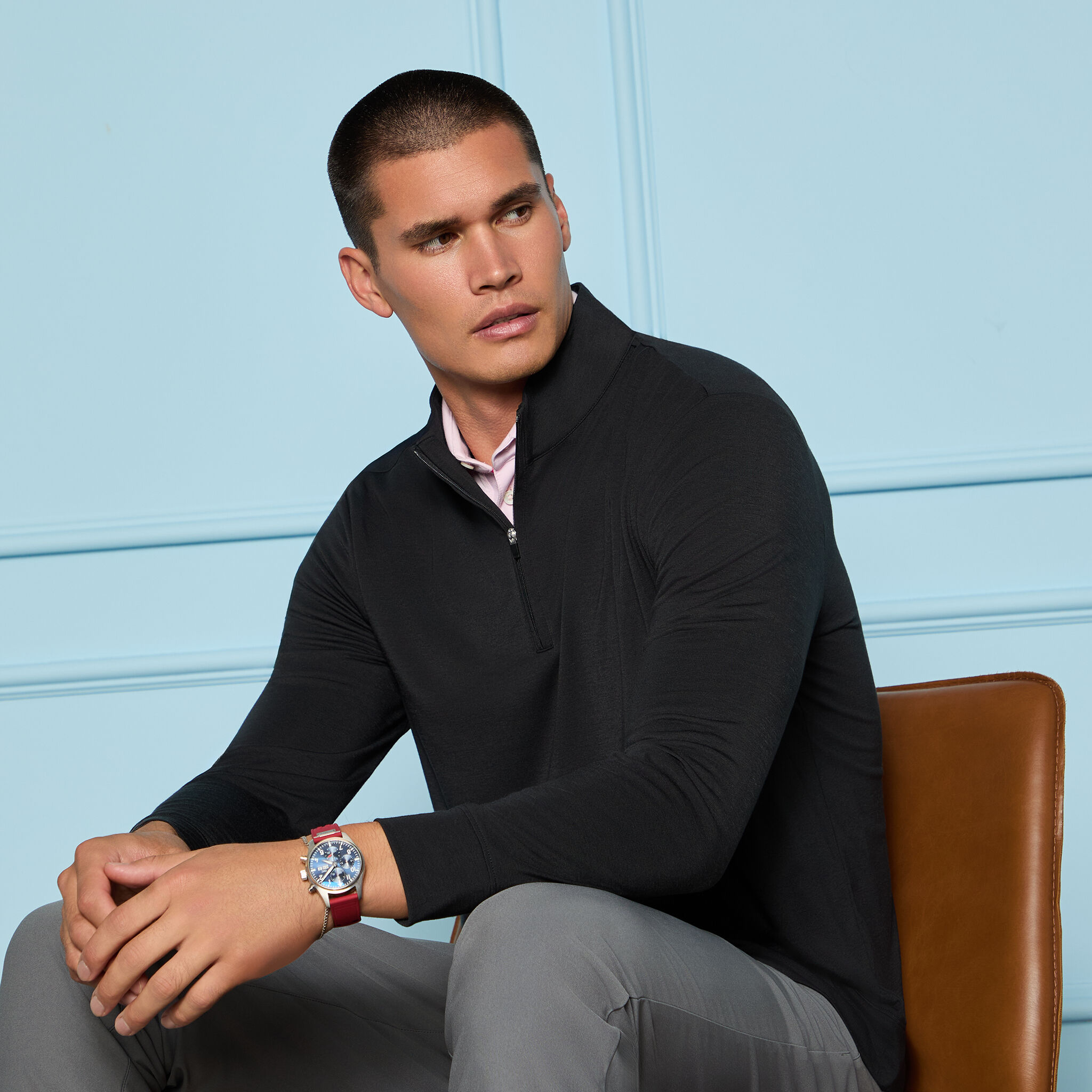 SOFT TOUCH JERSEY 1/4 ZIP | MEN'S PULLOVERS & QUARTER-ZIPS |G/FORE