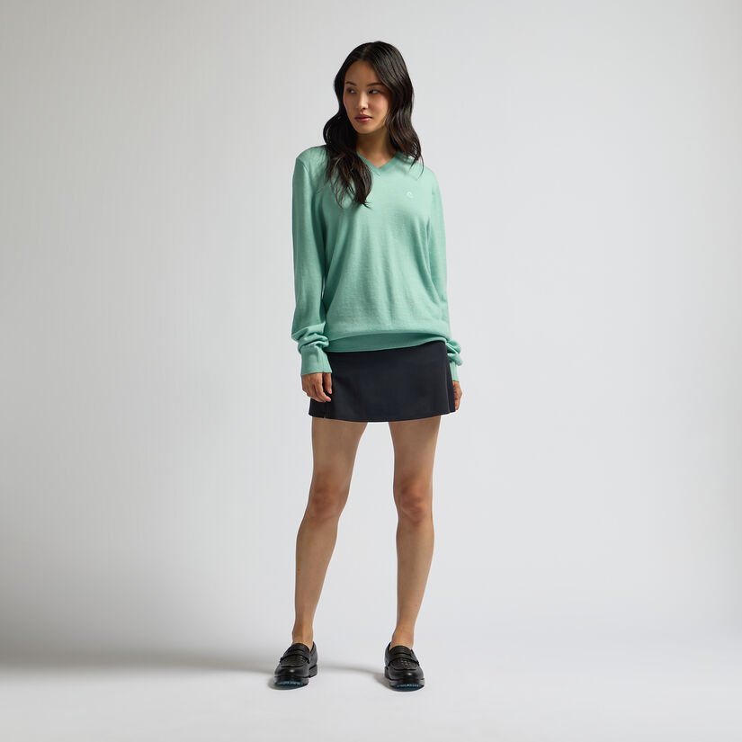 G SCRIBE VERSE V NECK CASHMERE SWEATER image number 5