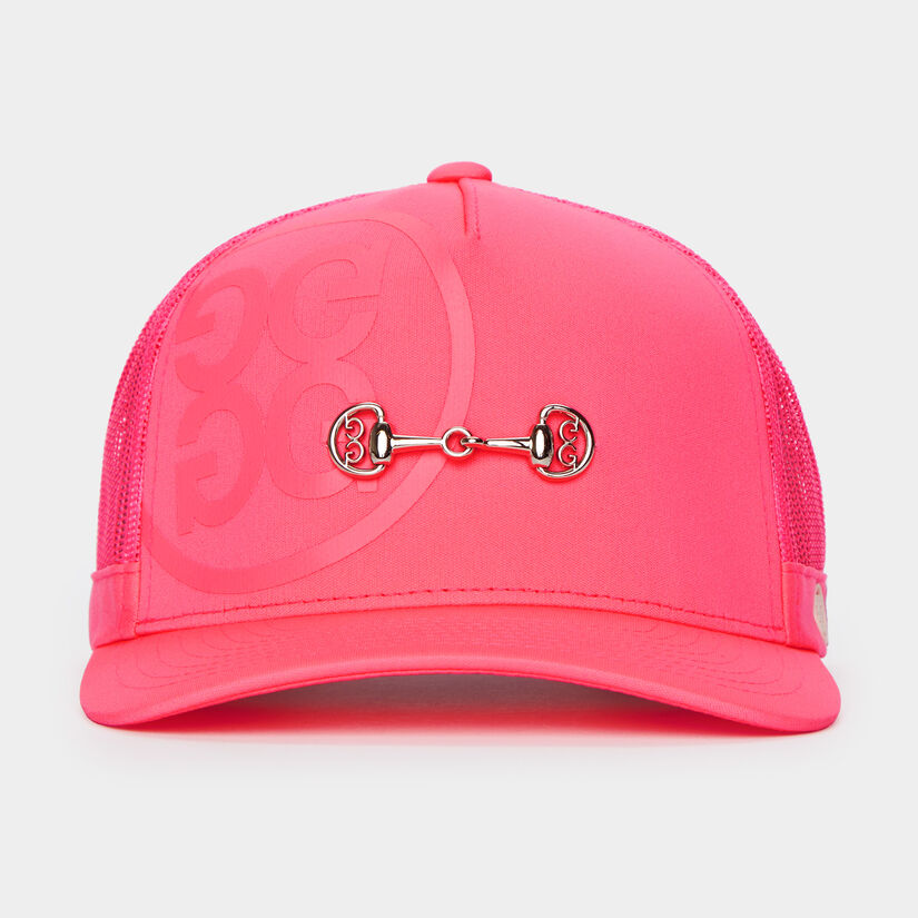 G LINK INTERLOCK KNIT TRUCKER HAT image number 2