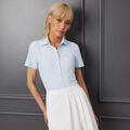 MIXED STRIPE TECH JERSEY POLO image number 2