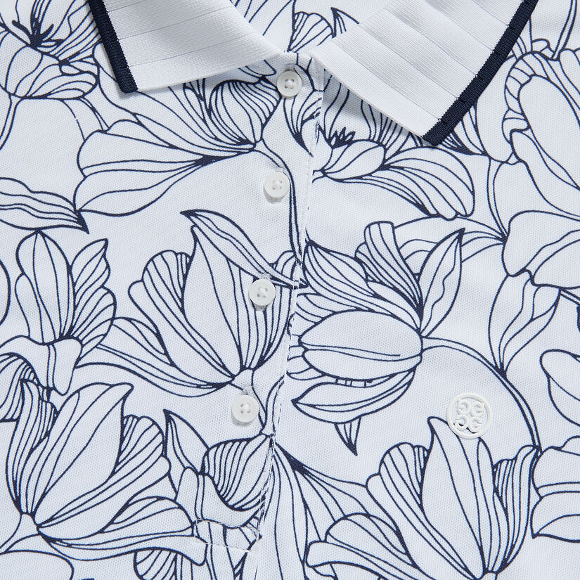 OUTLINE IRIS TECH PIQUÉ POLO image number 9
