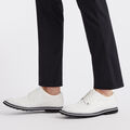 MEN'S GALLIVANTER DEBOSSED SKULL & T'S LEATHER GOLF SHOE image number 7