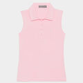 FEATHERWEIGHT SLEEVELESS POLO image number 1