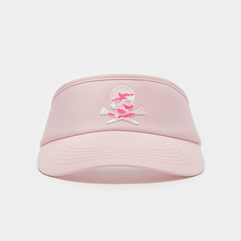 CAMO SKULL & T'S TECH NYLON VISOR image number 2
