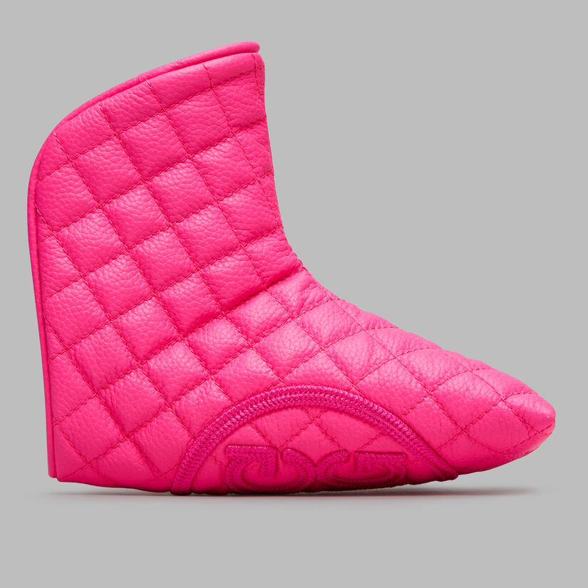 QUILTED LEATHER BLADE HEADCOVER image number 4