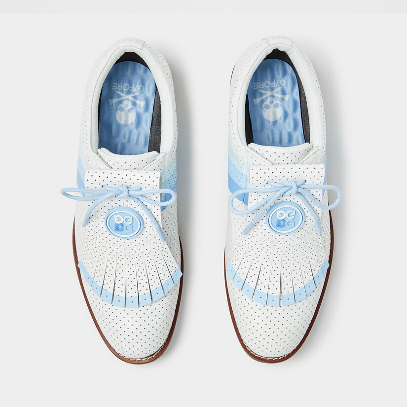 WOMEN'S GALLIVANTER LEATHER LUXE SOLE KILTIE GOLF SHOE image number 4