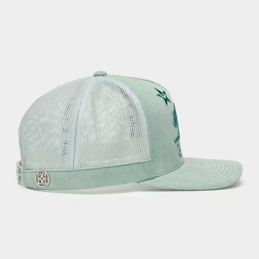 G/FORE LA COTTON CORDUROY TALL TRUCKER HAT |MEN 