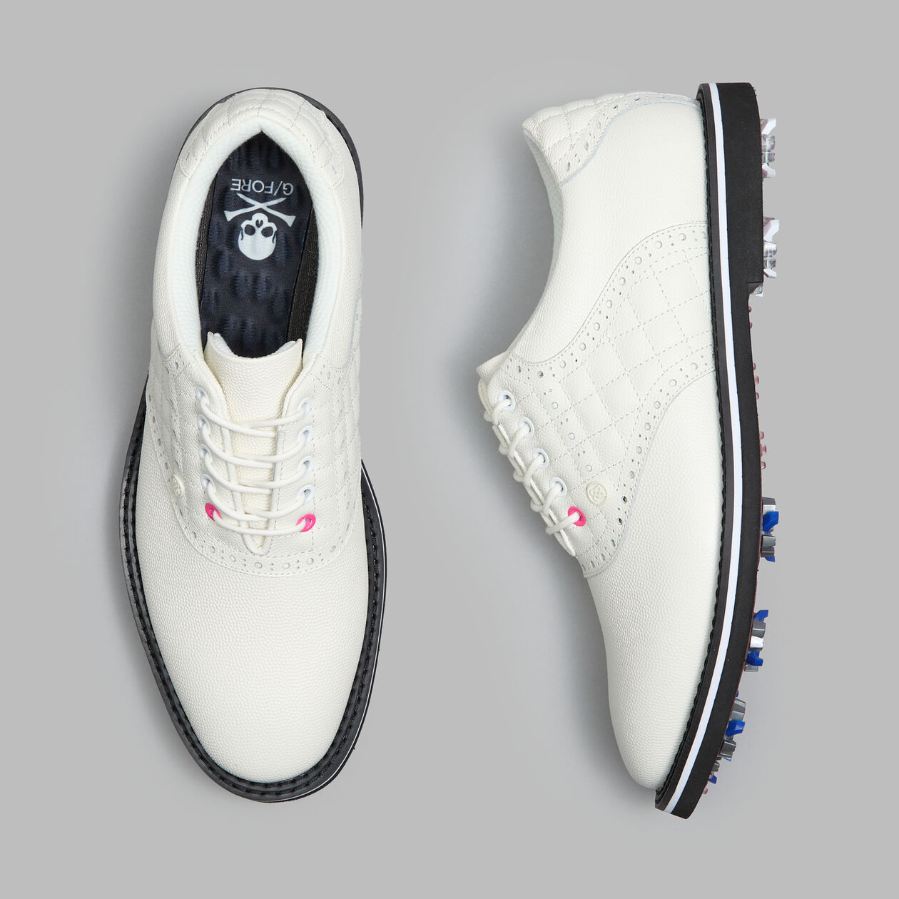 MEN'S GALLIVANTER G/LOCK LEATHER SADDLE GOLF SHOE